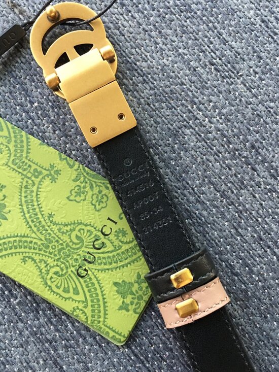 Gucci Marmont Reversible Thin Belt main image 3